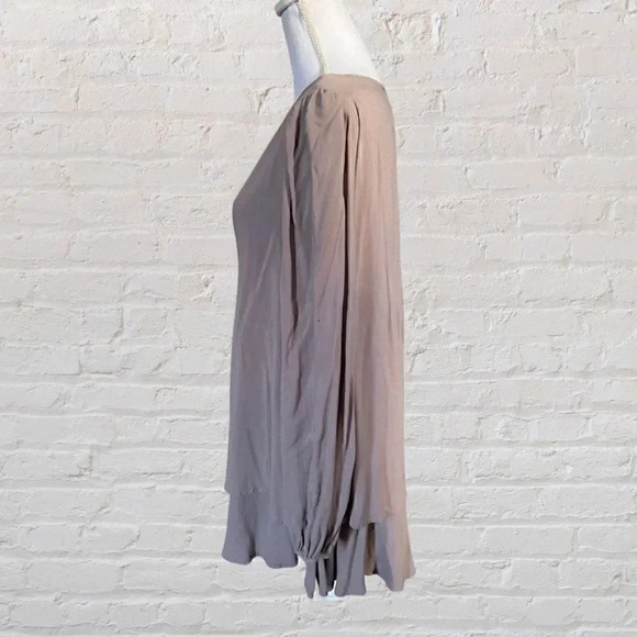 Free People Layered Keyhole Dress Size Small - Picture 2 of 8